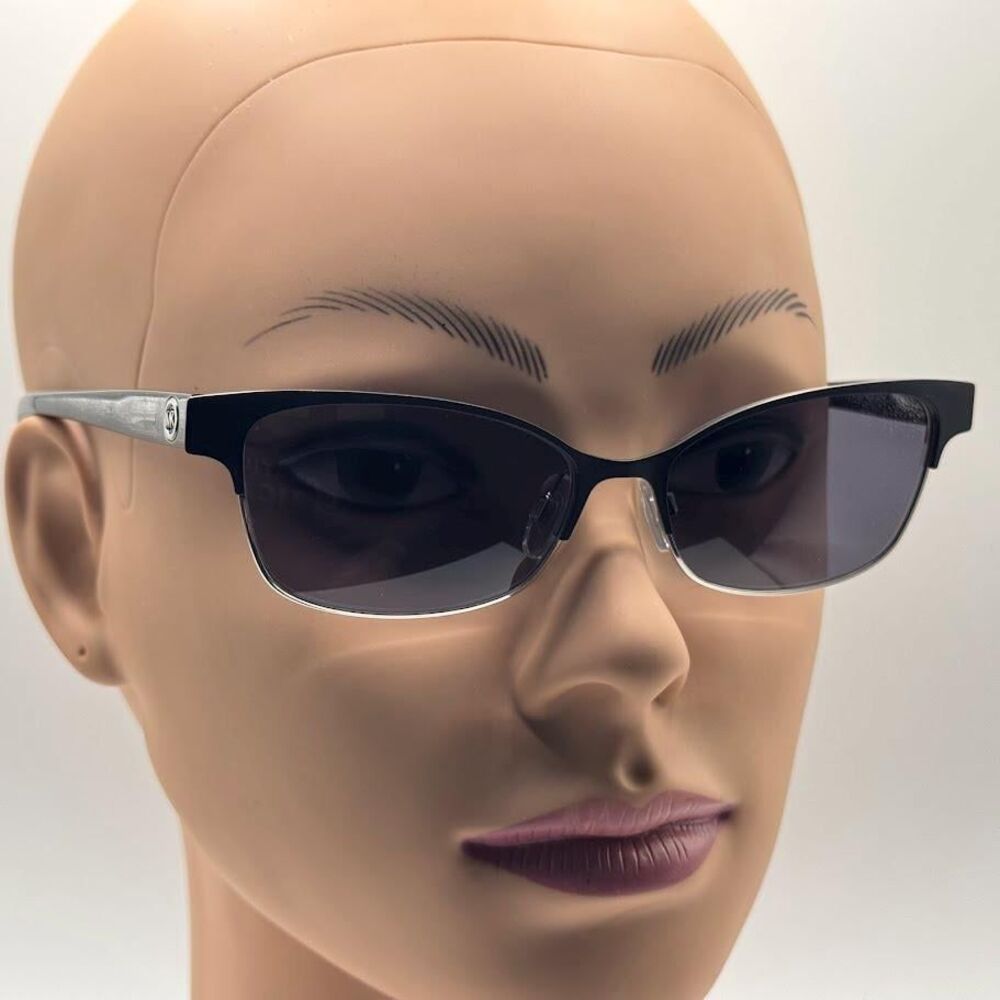 Vintage NOS Y2K Chunky Metal Cat Eye Michael Kors Sunglass Frames New Lenses